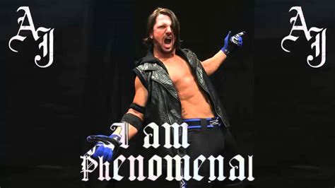 Arena Effects Aj Styles St Wwe Theme Phenomenal By Cfo Youtube