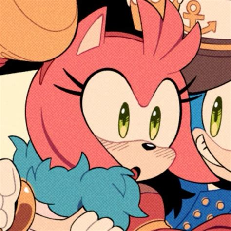 Matching Sonic Pfp Sonic And Amy Cute Icons Duos Icons