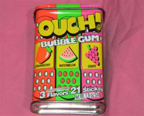 Ouch Bandaid Bubble Gum Rnostalgia