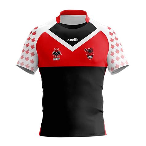 Canada Wolverines Rugby Match Team Fit Jersey | oneills.com - US