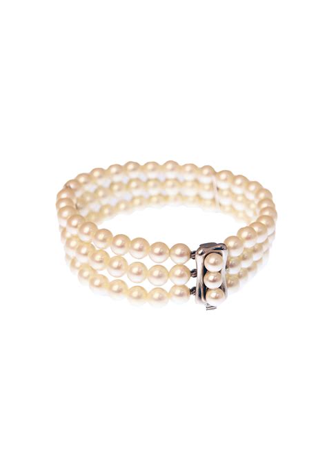 White Pearl Bracelet