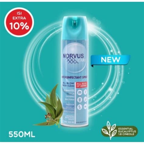 Jual NORVUS Air Disinfectant Spray Aerosol Pengharum Ruangan 550ml