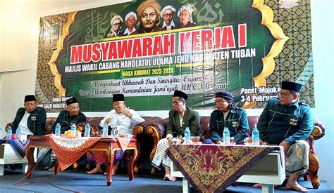 MWCNU Jenu Gelar Musker Dan Harlah 101 NU Di Ponpes Amanatul Ummah