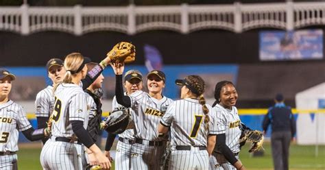 No. 13 Missouri Tigers Softball Sweep Day 1 of Big Red Invitational ...