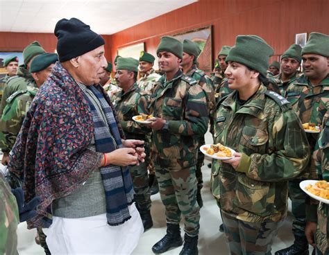 Rajnath Performs Shastra Puja In Tawang Hails Troops For Guarding