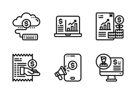 Business And Financial Icons By Itim2101