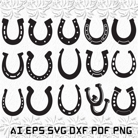 Horseshoe Svg Horseshoes Svg Horse Svg Shoe Animal Svg Etsy