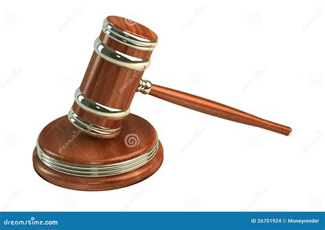 Wooden Judges Gavel Stock Images Image 26701924