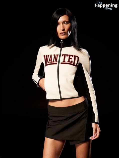 Bella Hadid Flashes Her Nude Tits In A Hot Shoot For The About You Campaign Fappening