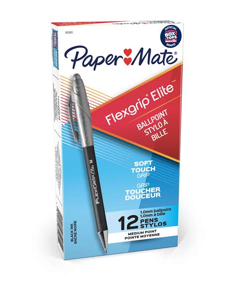 Paper Mate FlexGrip Retractable Ballpoint Pens Medium Point 1 0mm