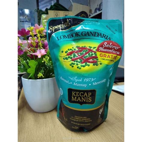 KECAP MANIS LOMBOK GANDARIA TOSCA POUCH 600 ML Lazada Indonesia