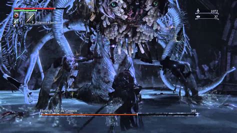 Bloodborne Boss Ebrietas Fille Du Cosmos Youtube