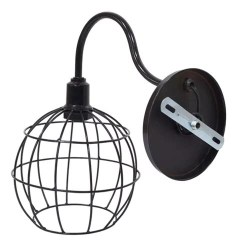 L Mpara Globo De Pared Agp Ilumini Gmh Tr Globo St Preto