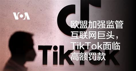 欧盟加强监管互联网巨头，tiktok面临高额罚款 博讯新闻网