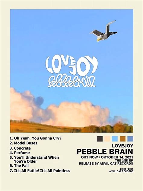 LOVEJOY PEBBLE BRAIN Poster For Sale By Vondacespe Redbubble