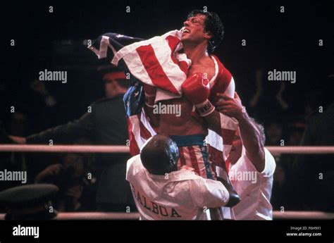 Rocky iv apollo creed drago hi-res stock photography and images - Alamy