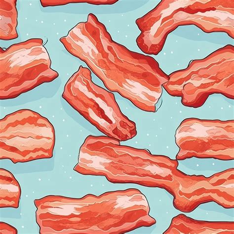 Bacon Backgrounds Meat Food AI Free Photo Illustration Rawpixel