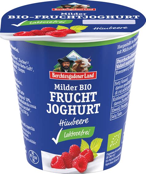 Berchtesgadener Land BIO Malinový jogurt bez laktózy