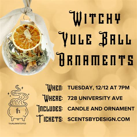 Yule Ball Ornaments – Scents by Design Candle Bar