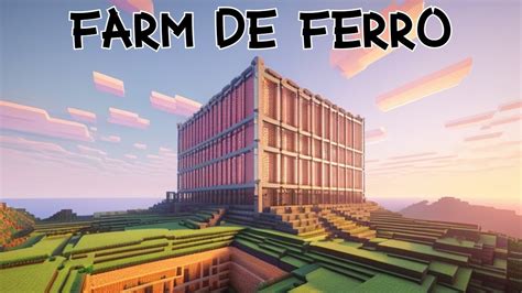 Aprenda A Criar Uma Farm De Ferro Eficaz No Minecraft Youtube