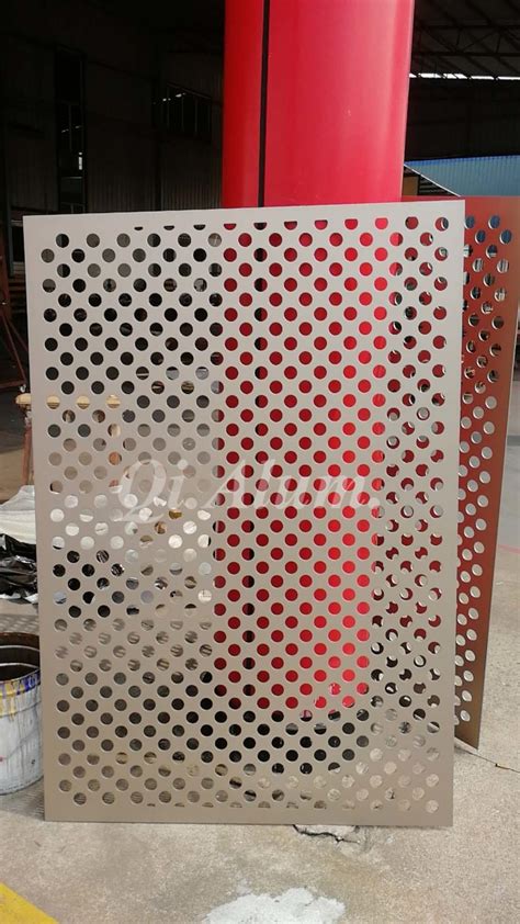 perforated corrugated aluminum panels、3mm aluminum perforated panel