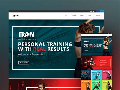 Train Website By Adrian Van Os On Dribbble