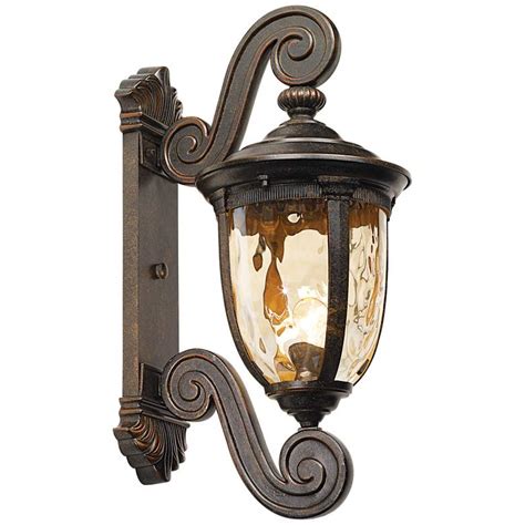 John Timberland Bellagio 24 Bronze Dual Scroll Arm Outdoor Wall Light 40276 Lamps Plus