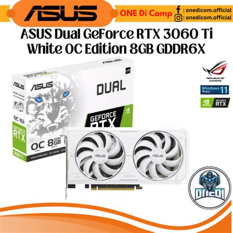 Jual Asus Dual Geforce Rtx 3060 Ti White Oc Edition 8gb Gddr6x Kota Medan One Di Com Tokopedia