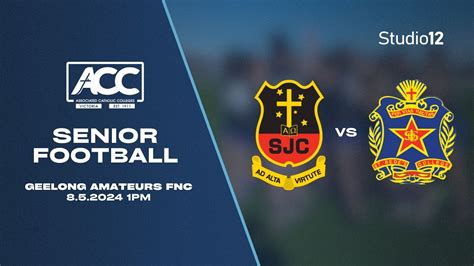 St Josephs College Geelong Vs St Bede S College Acc Division