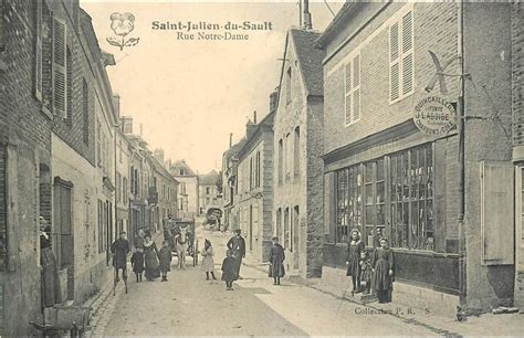 Photos Et Carte Postales Anciennes De Saint Julien Du Sault Mairie De