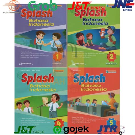 Jual Kurikulum Merdeka Buku Splash Bahasa Indonesia Kelas 1 2 3 4 5 6