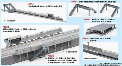 訂 Tomix 4299 対向式ホームセット桁式 島式站套裝 都市型 月台 Kato 31 650 北美 美國 車站 套裝 入門套組