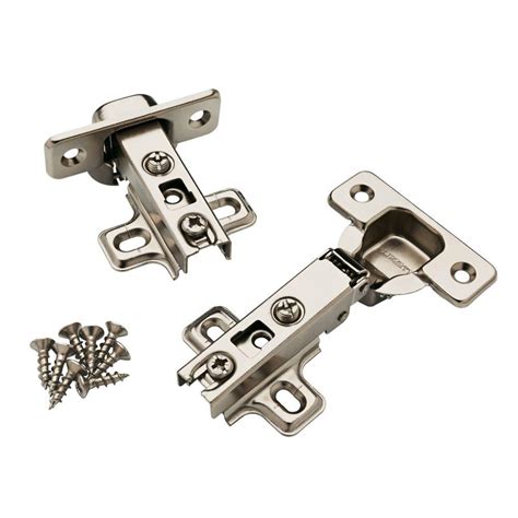 Liberty Mm Degree Full Overlay Cabinet Hinge Pair Hc Sfc Np