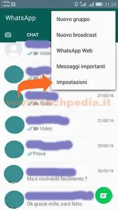 WHATSAPP Disattivare La Conferma Di Lettura Dei Messaggi