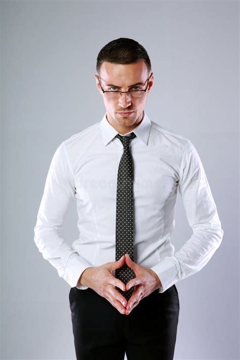 businessman folding hands picture image