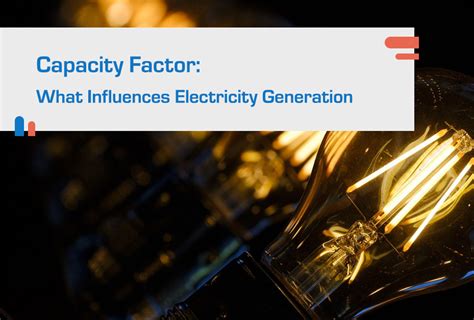 capacity factor influence  electricity generation luvside gmbh