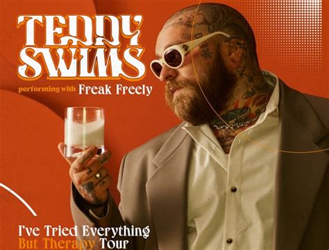 Teddy Swims Extends I Ve Tried Everything But Therapy Tour With Autumn