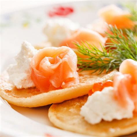 Recette Saumon Fumé Sur Blinis Au Maïs