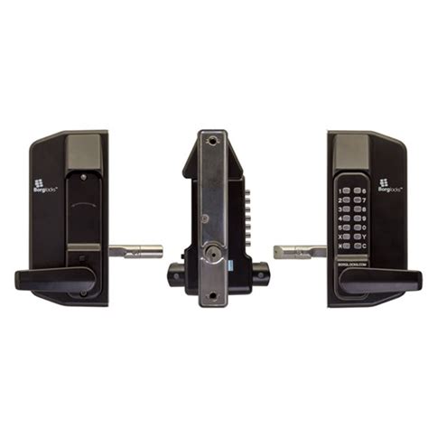 BORG DIGITAL GATE LOCK M GRADE PRO BLK 3400 LEVER ECP Borg Gate Lock