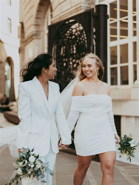 Joyful Intimate Lesbian Same Sex Wedding In Manchester