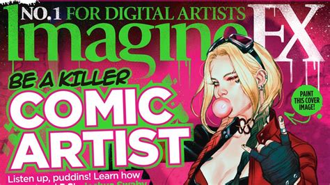 Learn To Draw Comic Art With The New Issue Of Imaginefx Comic Art