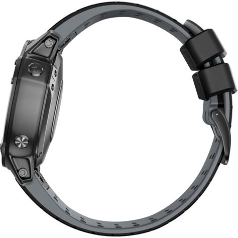 Pasek Silikonowy Quickfit Do Garmin Fenix Mm Czarny Szary Sklep