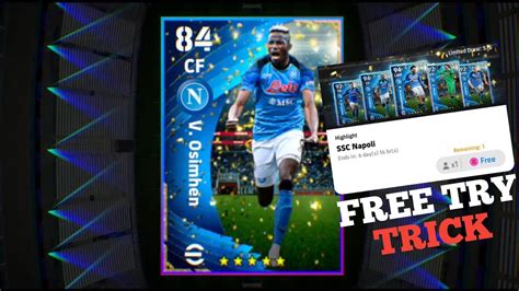 Trick To Get Rated V Osimhen Other Players From Ssc Napoli Packs