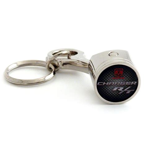 R D Enterprises Piston Keychain Charger Cuff Cufflinks Keychain