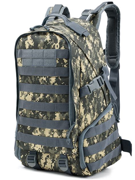Купить рюкзак мужской тактический snoburg sn028 серый камуфляж пиксель ...