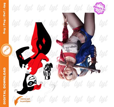 Harley Quinn Bundle Harley Quinn Svg Movie Svg Movie Movie Png