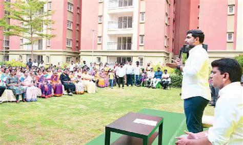 Guntur Breakfast With Nara Lokesh Conducted