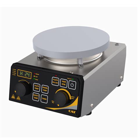 M22 Programmable Anodized Aluminum Hotplate Magnetic Stirrer