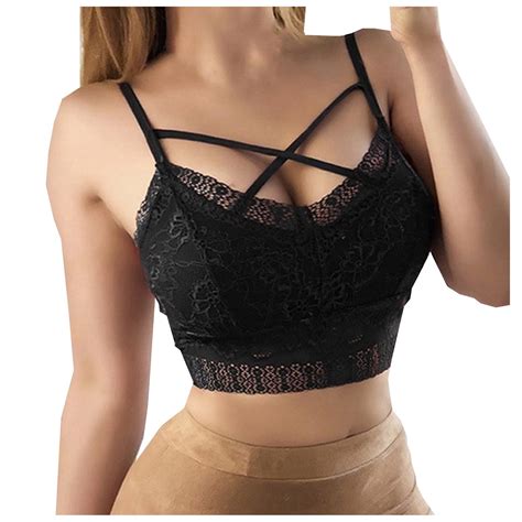 Homegardon Wirefree Bras With Support And Liftwomens Lace Beauty Back Tube Top Wrap Chest Sexy