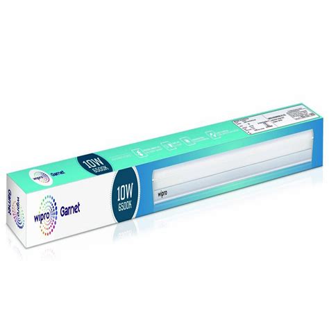 Buy Wipro Garnet 20W White LED Batten Lights D532065 Pack Of 10